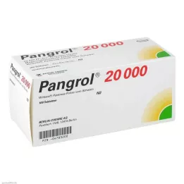 PANGROL 20.000 mideye dayanıklı tablet, 100 adet