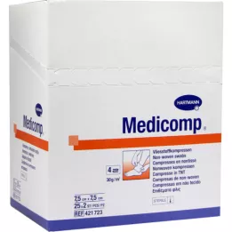 MEDICOMP Polar komp.steril 7,5x7,5 cm 4 katlı, 50 adet