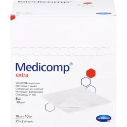 MEDICOMP ekstra polar komp.steril 10x10 cm 6 katlı, 50 adet