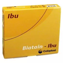 BIATAIN İbu köpük pansuman 10x10 cm yapışmaz, 5 adet