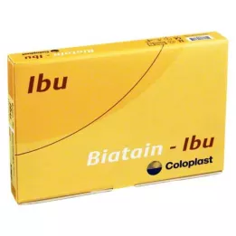 BIATAIN İbu köpük yara örtüsü 10x20 cm yapışmaz, 5 adet