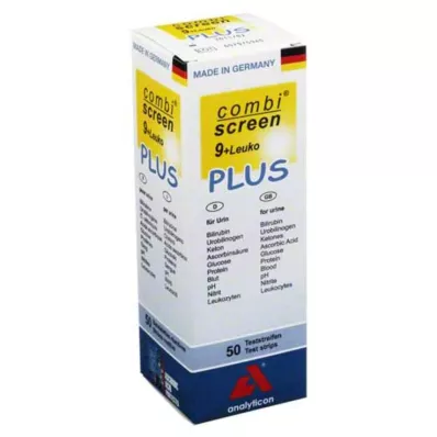 COMBISCREEN 9+Leuko Plus test şeritleri, 50 adet COMBISCREEN 9+Leuko Plus test şeritleri, 50 adet