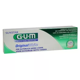 GUM Orijinal Beyaz Diş Macunu, 75 ml