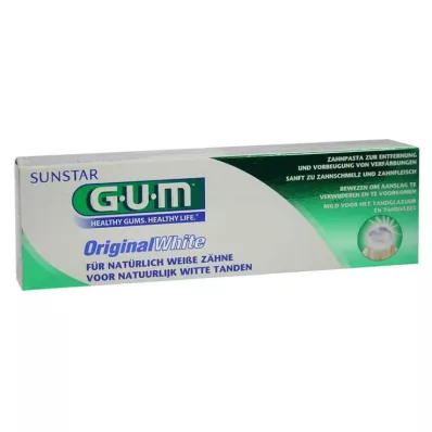 GUM Orijinal Beyaz Diş Macunu, 75 ml GUM Orijinal Beyaz Diş Macunu, 75 ml