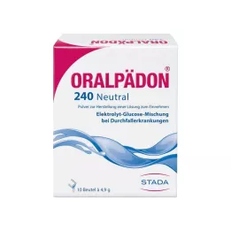 ORALPÄDON 240 nötr Btl. Toz, 10 adet