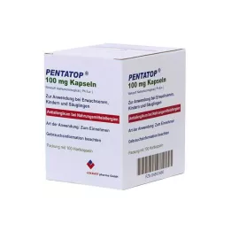 PENTATOP 100 mg kapsüller, sert kapsüller, 100 adet