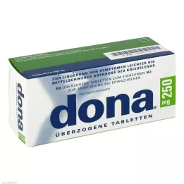DONA 250 mg kaplı tabletler, 50 adet