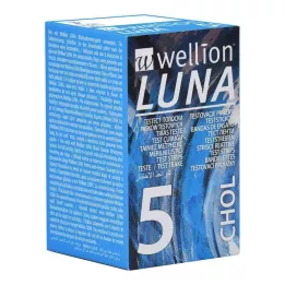 WELLION LUNA Kolesterol test şeritleri, 5 adet