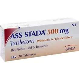 ASS STADA 500 mg tablet, 30 adet