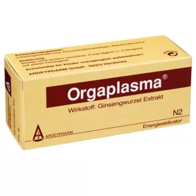 ORGAPLASMA kaplamalı tabletler, 50 adet ORGAPLASMA kaplamalı tabletler, 50 adet