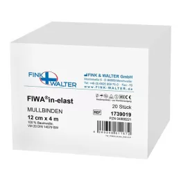 MULLBINDEN 12 cmx4 m %100 pamuk, 20 adet