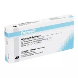FOLARELL Enjeksiyonluk çözelti, 10X1 ml