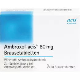 AMBROXOL acis 60 mg efervesan tablet, 20 adet