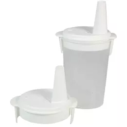EINNEHMEBECHER hareketli içme ağızlı 4+12 mm, 1 adet