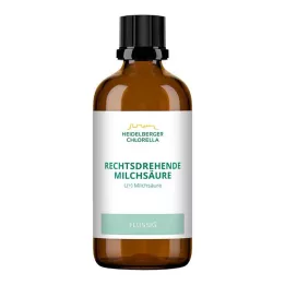 RECHTSDREHENDE Laktik asit, 100 ml