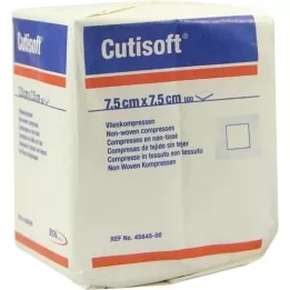 CUTISOFT Polar kompres 7,5x7,5 cm steril olmayan, 100 adet