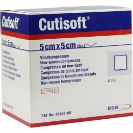 CUTISOFT Polar kompres 5x5 cm steril, 50x2 adet