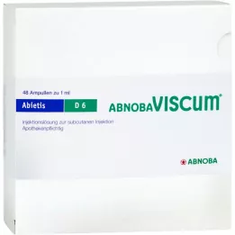 ABNOBAVISCUM Abietis D 6 ampul, 48 adet