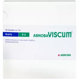 ABNOBAVISCUM Aceris D 6 ampul, 48 adet