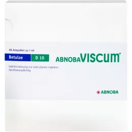 ABNOBAVISCUM Betulae D 10 ampul, 48 adet