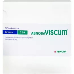 ABNOBAVISCUM Betulae D 30 ampul, 48 adet