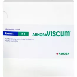 ABNOBAVISCUM Quercus D 6 ampul, 48 adet