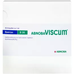 ABNOBAVISCUM Quercus D 30 ampul, 48 adet