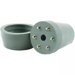 KRÜCKENKAPSEL 18/19 mm çivili ve koruyucu kapaklı, 1 adet