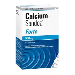 CALCIUM SANDOZ forte efervesan tablet, 2X20 adet