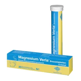 MAGNESIUM VERLA Efervesan tabletler, 20 adet