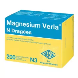 MAGNESIUM VERLA N Drajeler, 200 adet