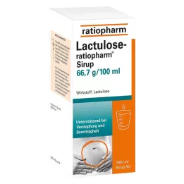 LACTULOSE-ratiopharm şurubu, 1000 ml