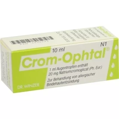 CROM-OPHTAL Göz damlası, 10 ml CROM-OPHTAL Göz damlası, 10 ml