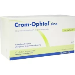 CROM-OPHTAL sinüs göz damlası EDB, 50X0,5 ml