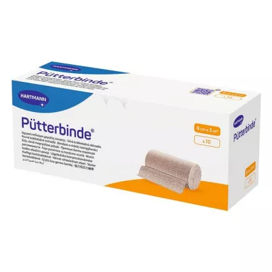 PÜTTER Bandaj 8 cmx5 m, 10 adet PÜTTER Bandaj 8 cmx5 m, 10 adet