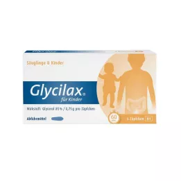 GLYCILAX Çocuklar için fitiller, 6 adet