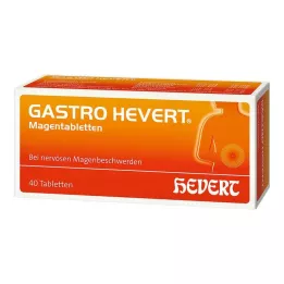 GASTRO-HEVERT Mide tabletleri, 40 adet