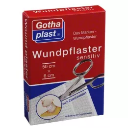 GOTHAPLAST Yara bakımı hassas 6 cm x 0,5 m kesim, 1 adet