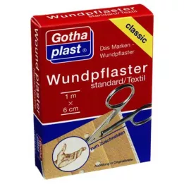 GOTHAPLAST Yara pansuman standı 6 cm x 1 m kesilmiş, 1 adet