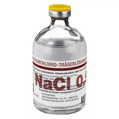 NATRIUMCHLORID Taşıyıcı çözelti Enjeksiyon çözeltisi, 100 ml NATRIUMCHLORID Taşıyıcı çözelti Enjeksiyon çözeltisi, 100 ml