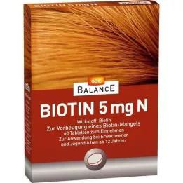 GEHE BALANCE Biotin 5 mg N tablet, 60 adet