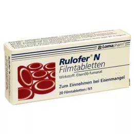 RULOFER N film kaplı tablet, 20 adet