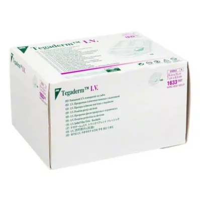 TEGADERM 3M Şeffaf Bandaj 7x8,5 cm 1633, 100 adet TEGADERM 3M Şeffaf Bandaj 7x8,5 cm 1633, 100 adet