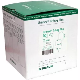 URIMED Tribag Plus İdrar Bacak Torbası 500ml 50cm ster., 10 adet