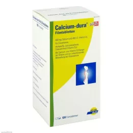 CALCIUM DURA Vit D3 film kaplı tablet, 120 adet