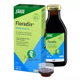 FLORADIX Demir artı B12 vegan tonik, 250 ml