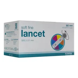 Klinion Soft ince renkli lansetler 30 G, 210 adet