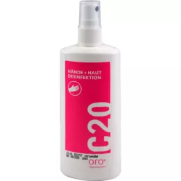 ORO C20 el ve cilt dezenfeksiyon sprey şişesi, 125 ml