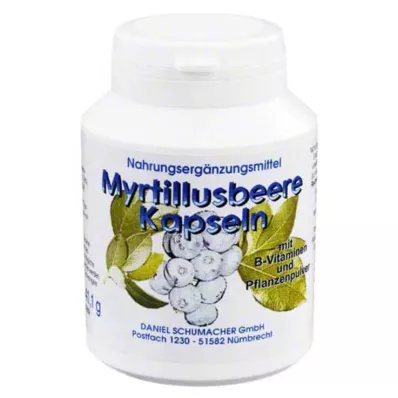 MYRTILLUSBEERE Kapsüller, 100 adet