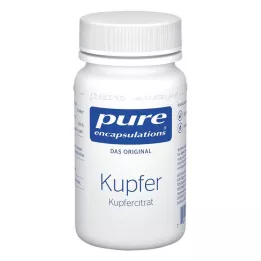 PURE ENCAPSULATIONS Bakır Bakır Sitrat Kapsülleri, 60 adet